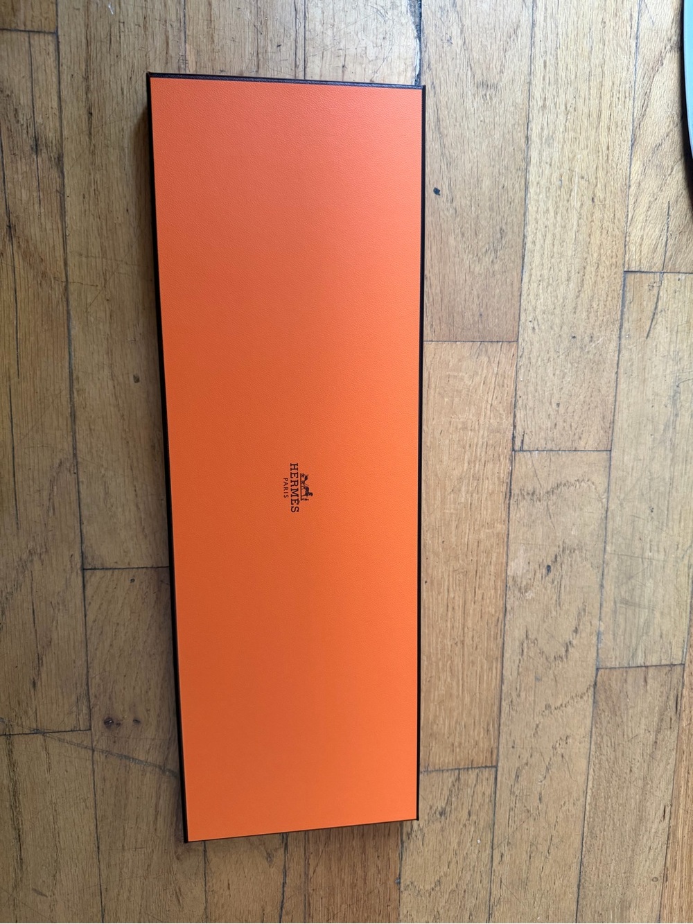 Hermes Orange Signature Gift Box